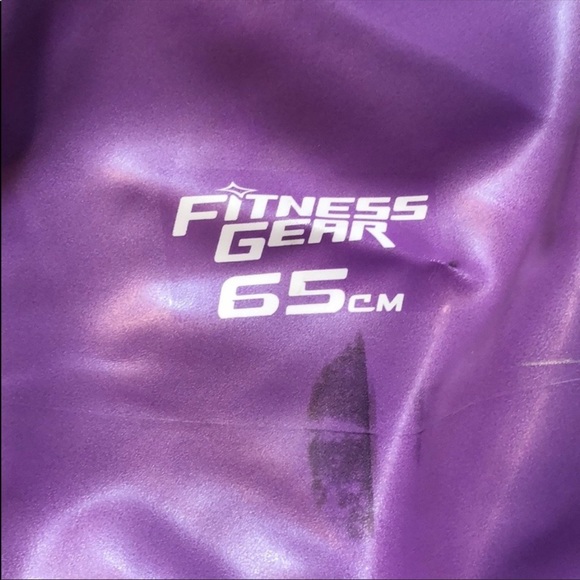 Fitness Gear Stability Ball in Purple - Picture 7 of 7